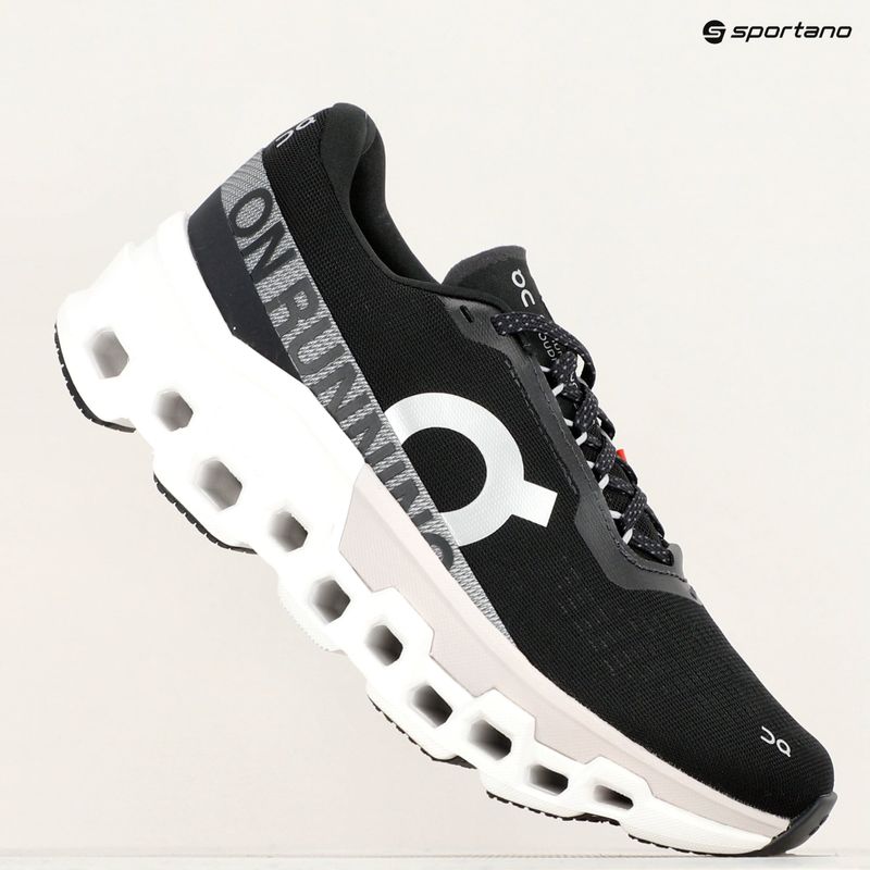 Scarpe da corsa On Running Cloudmonster 2 nero/gelo da donna 16