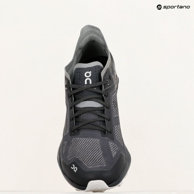 Scarpe da corsa da donna On Cloudventure Peak 3 nero/glacier 9