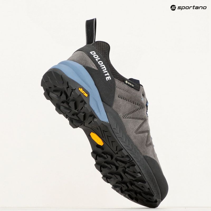 Scarpa da Approach da uomo Dolomite Crodarossa Leather GTX iron grey 10