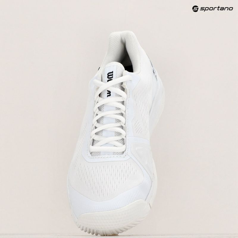 Scarpe da tennis da uomo Wilson Rush Pro 4.0 bianco/bianco/nero 9