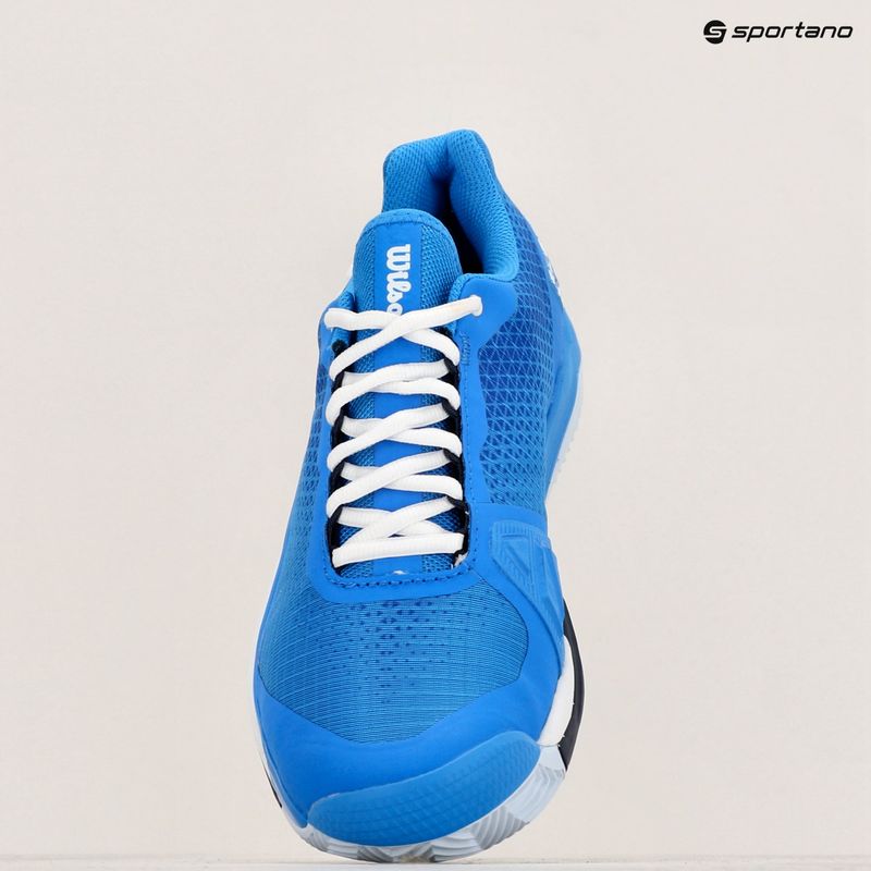Wilson Rush Pro 4.0 Clay scarpe da tennis uomo blu/bianco/navy blazer 9