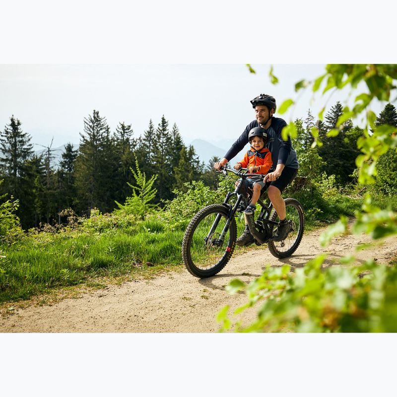 Seggiolino anteriore per bambini da montare sul telaio della bicicletta Shotgun Front Mounted Child Bike Seat black 5