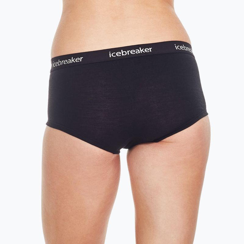 Boxer termici Icebreaker da donna Sprite hot nero 6