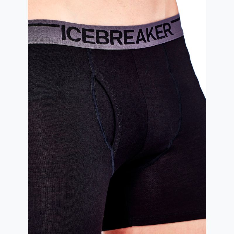 Boxer termici da uomo Icebreaker Anatomica wFly black 5