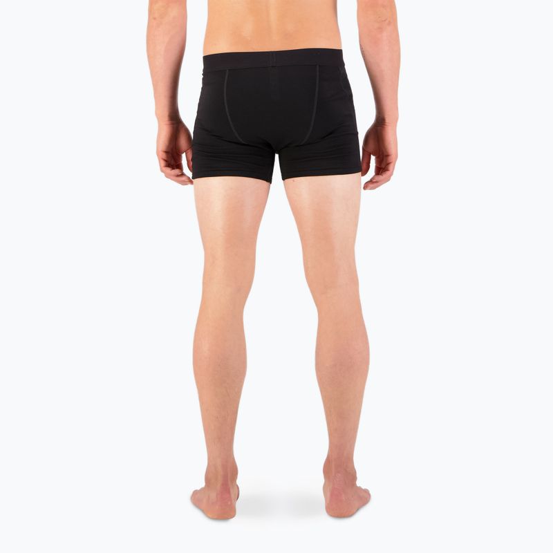 Boxer termici da uomo Mons Royale Hold 'em Shorty Merino nero 4