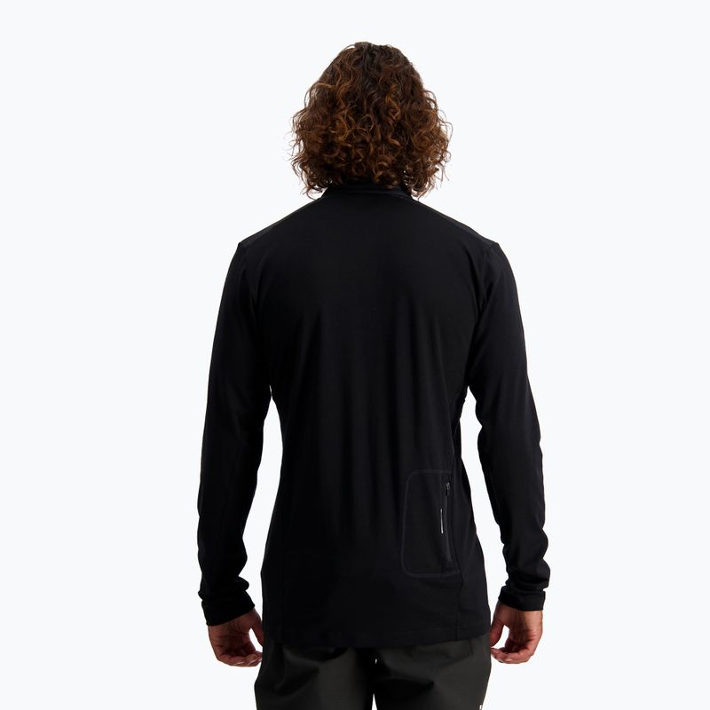 Maglia antivento Mons Royale Redwood da uomo, nero 2