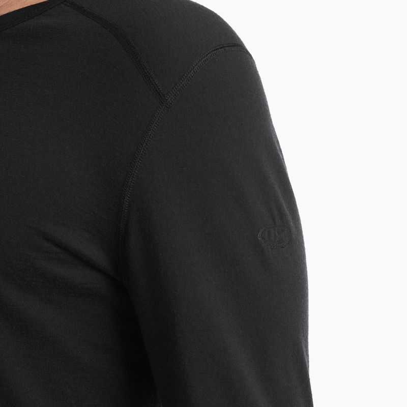 Maglia termica da uomo icebreaker 200 Oasis Crewe black 5
