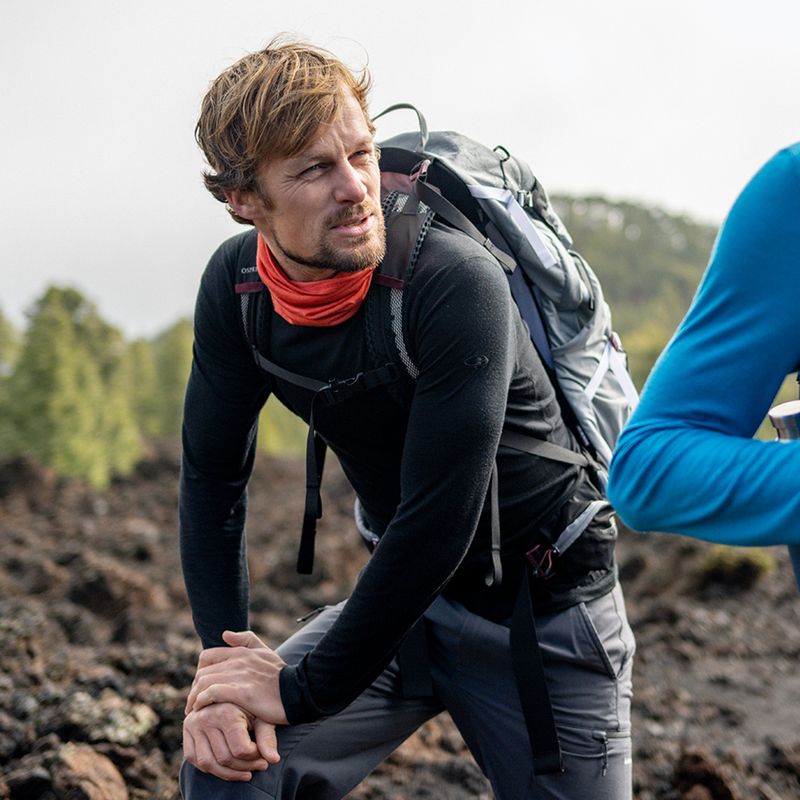Maglia termica da uomo icebreaker 200 Oasis Crewe black 11