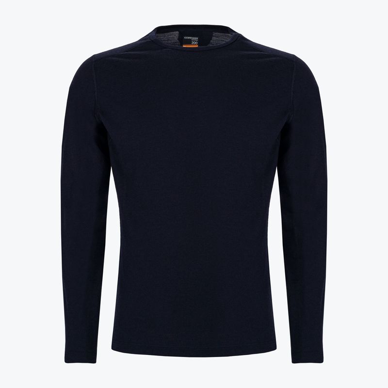 Maglia termica da uomo icebreaker 200 Oasis Crewe midnight navy 6