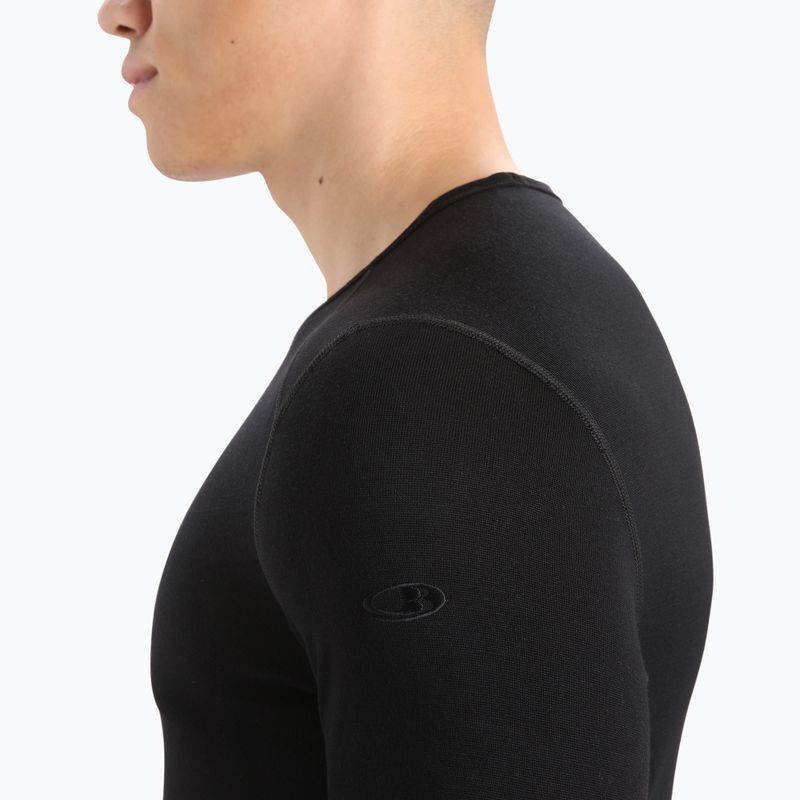 Maglia termica da uomo icebreaker 260 Tech Crewe black 5