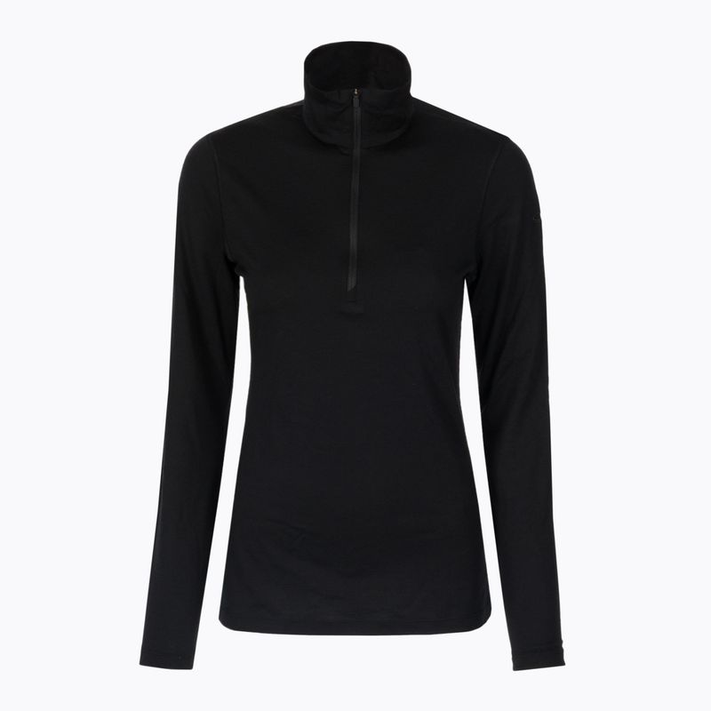 Icebreaker donna manica lunga termica 200 Oasis Half Zip nero 6