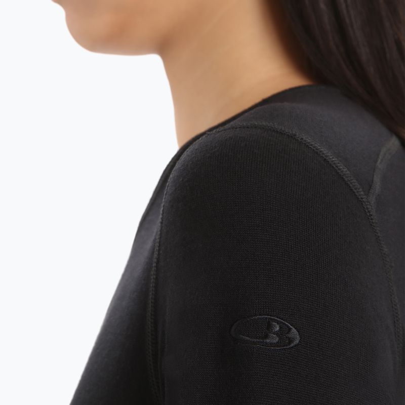 Maglia termica da donna icebreaker 260 Tech Crewe black 5