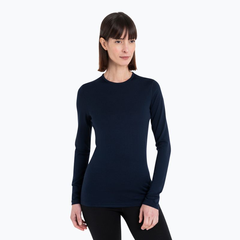 Maglia termica da donna icebreaker 260 Tech Crewe midnight navy