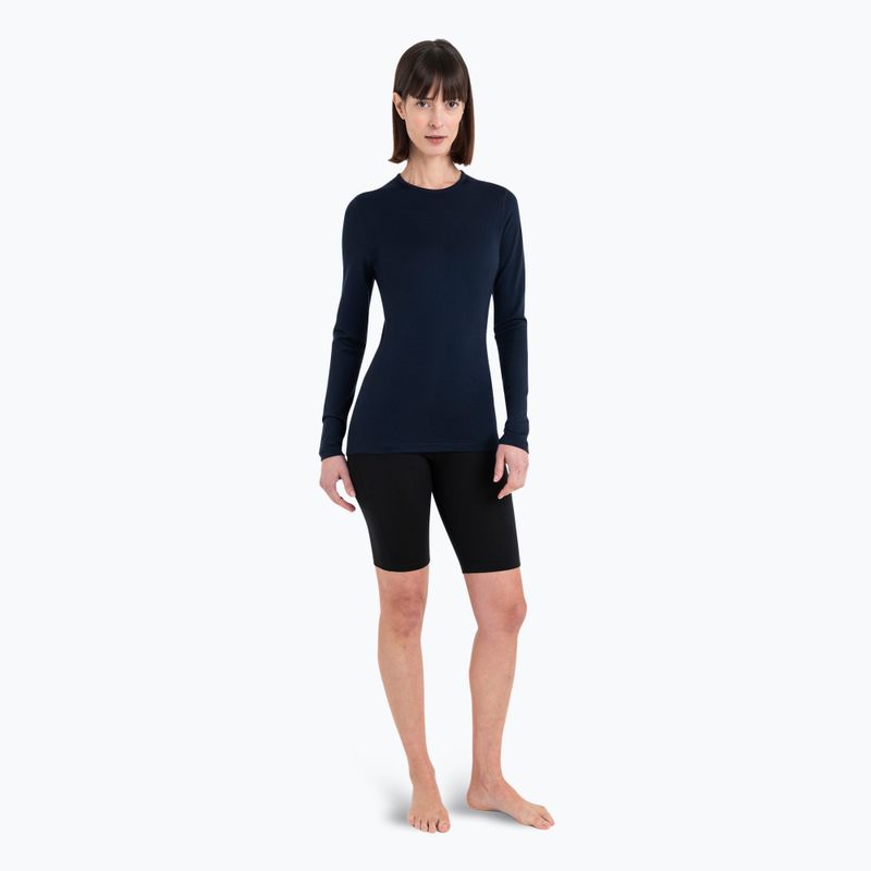 Maglia termica da donna icebreaker 260 Tech Crewe midnight navy 2