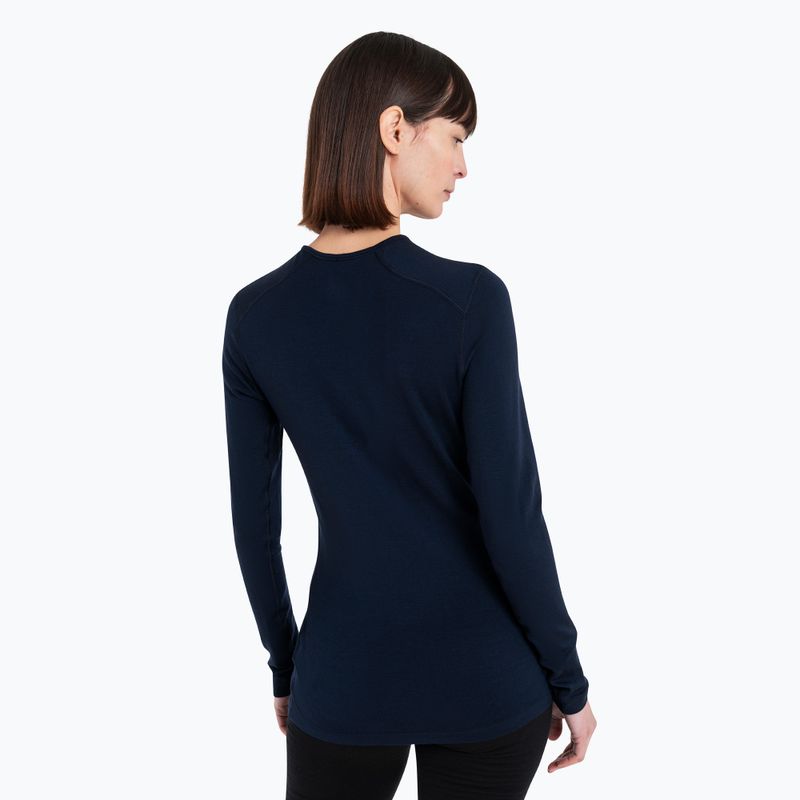 Maglia termica da donna icebreaker 260 Tech Crewe midnight navy 3