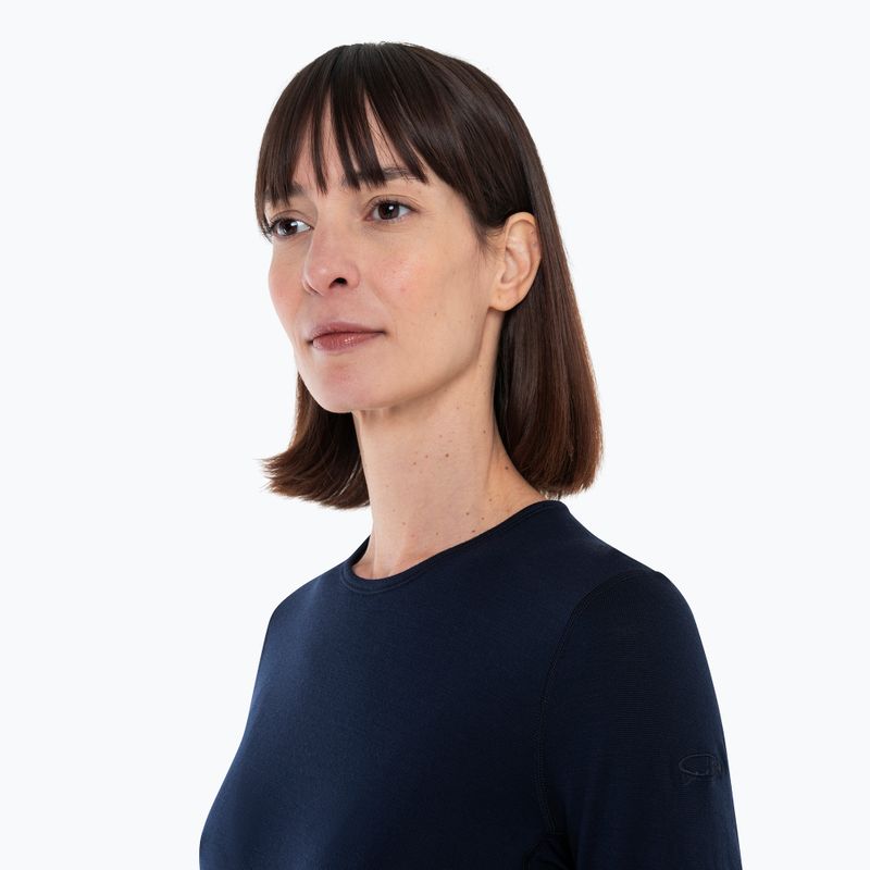 Maglia termica da donna icebreaker 260 Tech Crewe midnight navy 4