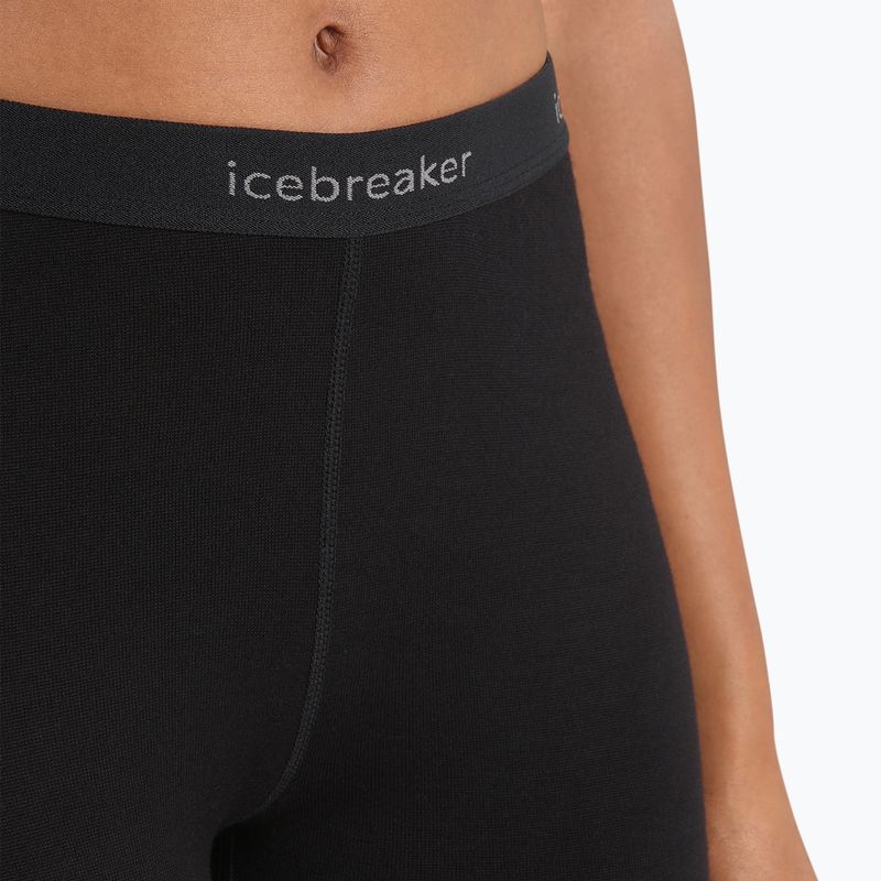 Pantaloni termici donna icebreaker 260 Tech nero 4