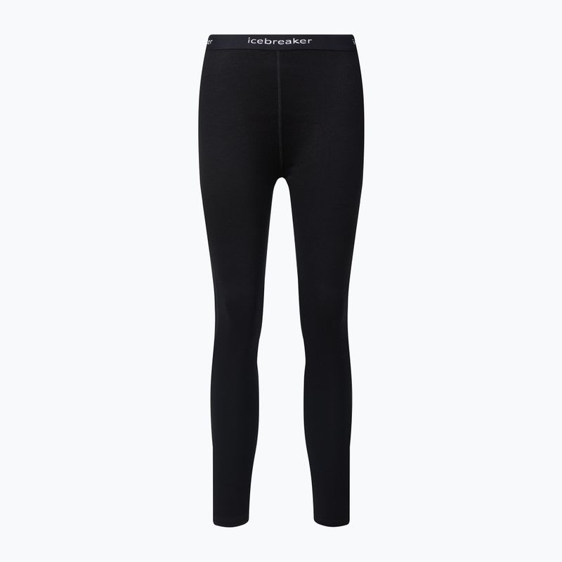 Pantaloni termici donna icebreaker 260 Tech nero 7