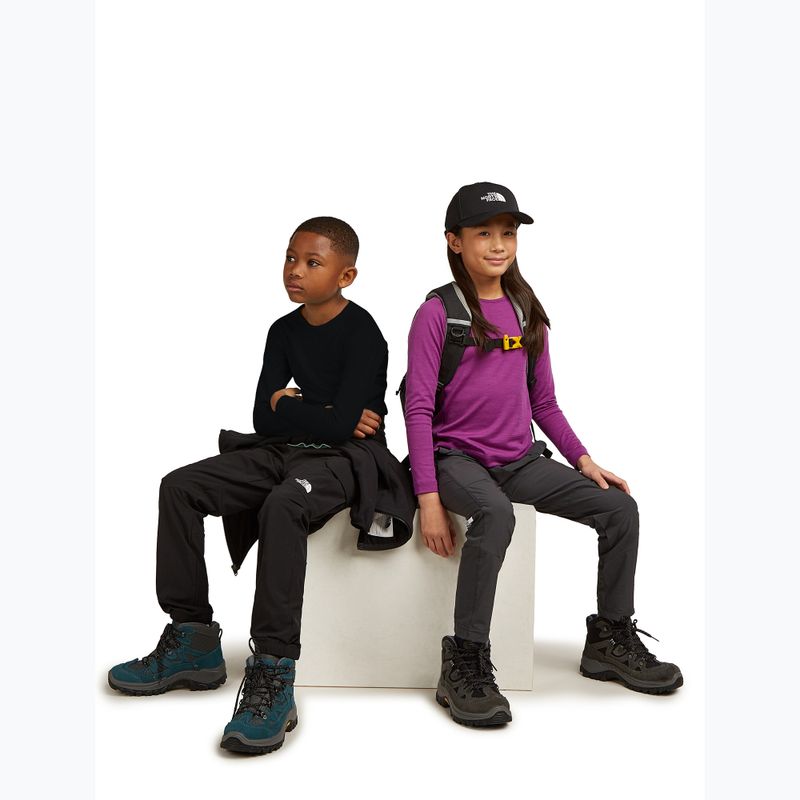 Maglia termica per bambini icebreaker 200 Oasis Crewe black 8