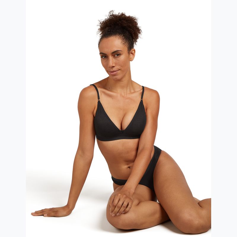 Reggiseno termico icebreaker Merino 150 Siren Bra Inserts black 5