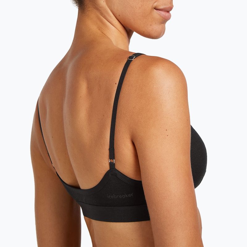 Reggiseno termico icebreaker Merino 150 Siren Bra Inserts black 7
