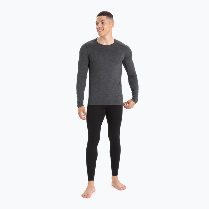Maglia termica da uomo icebreaker 200 Oasis Crewe gritstone 2