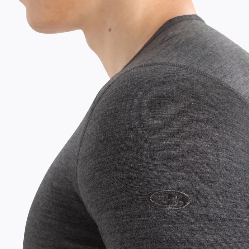 Maglia termica da uomo icebreaker 200 Oasis Crewe gritstone 5