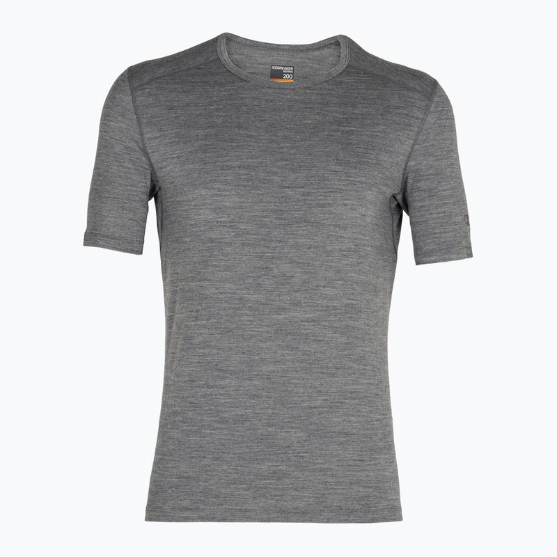 Maglietta termica Icebreaker 200 Oasis Crewe da uomo gritstone heather 6