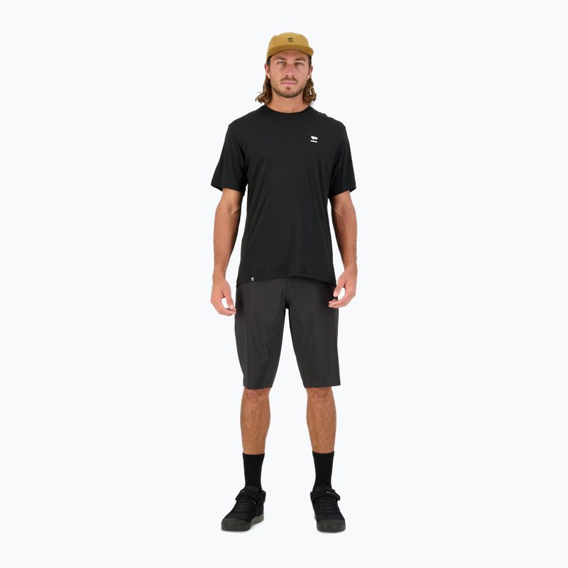 Maglia ciclismo uomo Mons Royale Tarn Merino nero 2