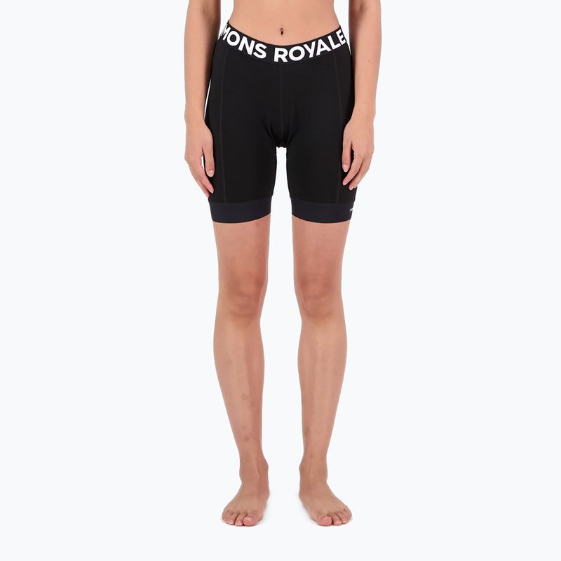 Boxer donna Mons Royale Epic Merino Bike nero