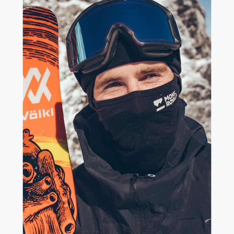 Passamontagna Mons Royale Santa Rosa Merino nero 8