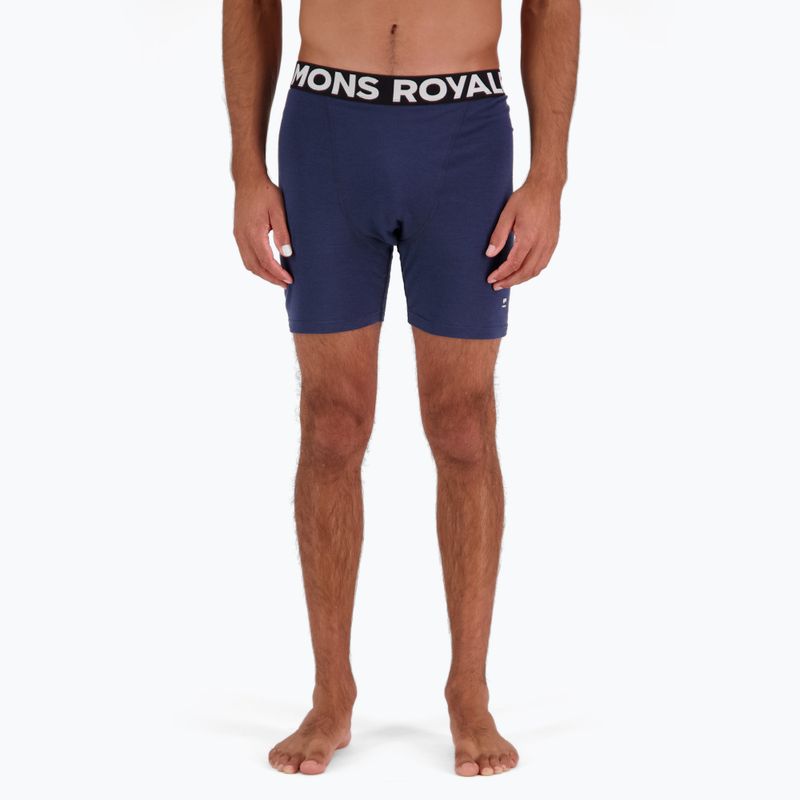 Boxer termici da uomo Mons Royale Hold 'em Merino midnight 3