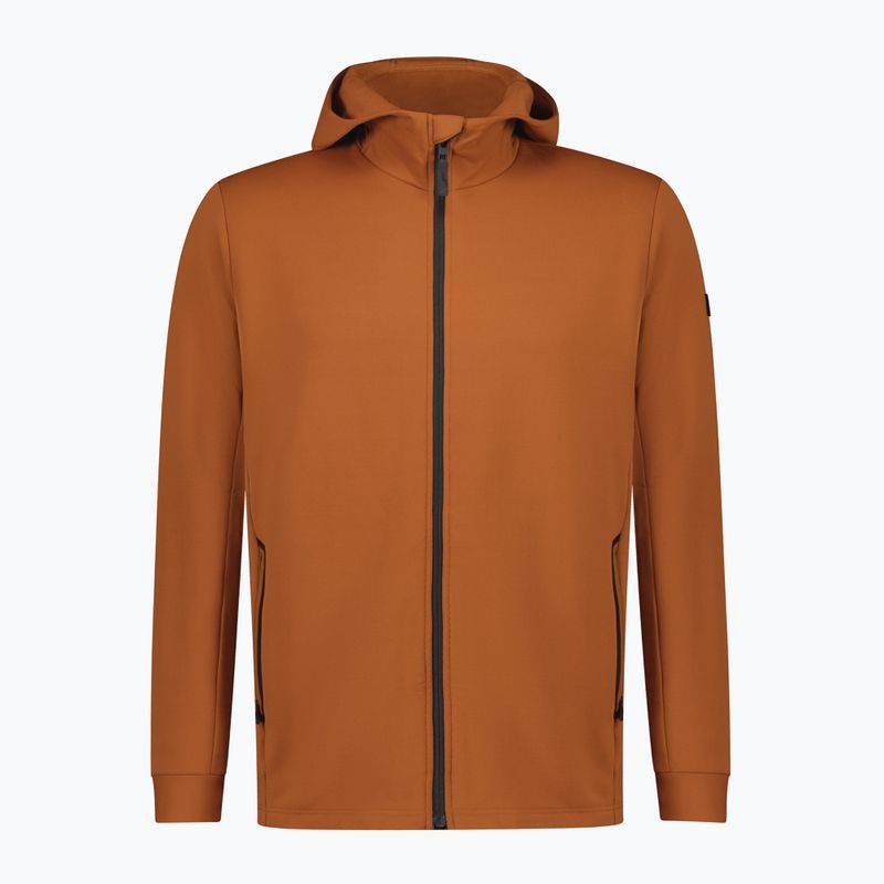 Uomo Mons Royale Arcadia Merino Fleece Hoody zenzero 7