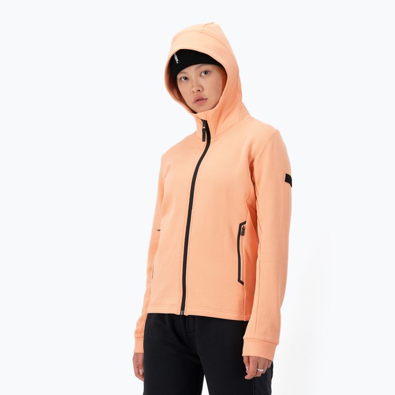 Donna Mons Royale Arcadia Merino Fleece Hoody melone 4