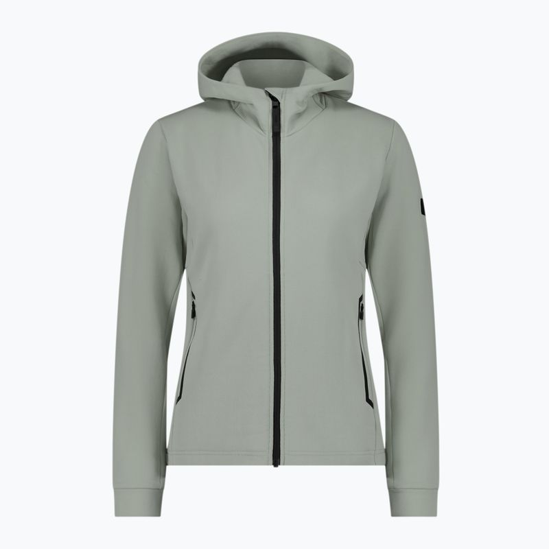 Felpa donna Mons Royale Arcadia Merino Fleece Hoody asciugata salvia 5