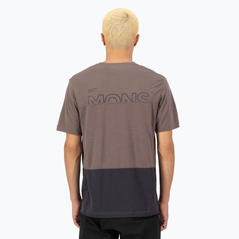 Maglia da ciclismo Mons Royale Tarn Merino iron/9 da uomo 2
