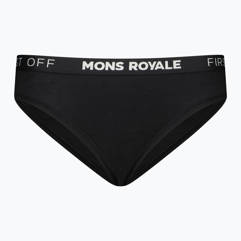 Slip termico donna Mons Royale Folo Merino Slip nero