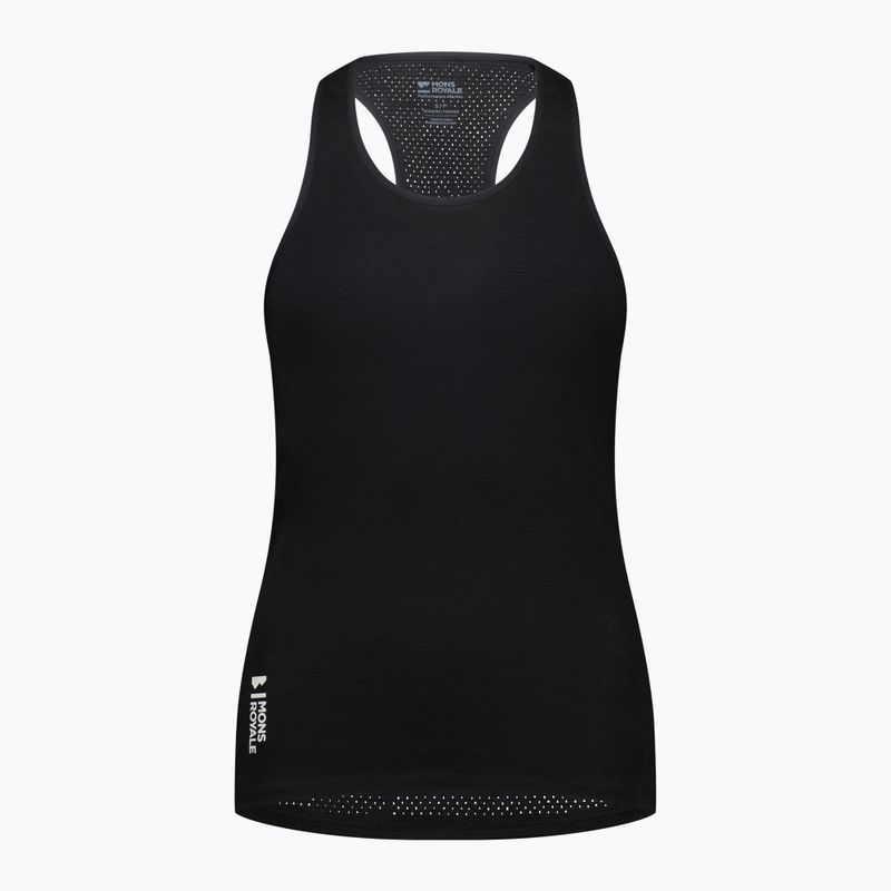 Canotta termica attiva da donna Mons Royale Bella Merino Tank nero 2