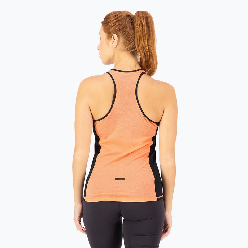Canotta termica da donna Mons Royale Bella Merino Tank punch/nero 2