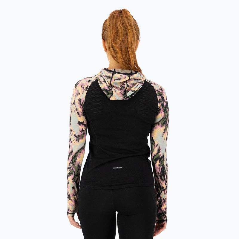 Felpa termica da donna Mons Royale Bella Tech Hood nero 2