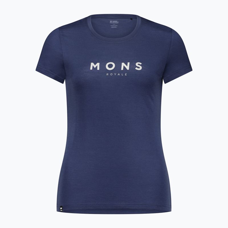 T-shirt termica da donna Mons Royale Icon Classic mezzanotte 3
