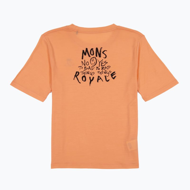 T-shirt da donna Mons Royale Icon Relaxed Tee punch 4