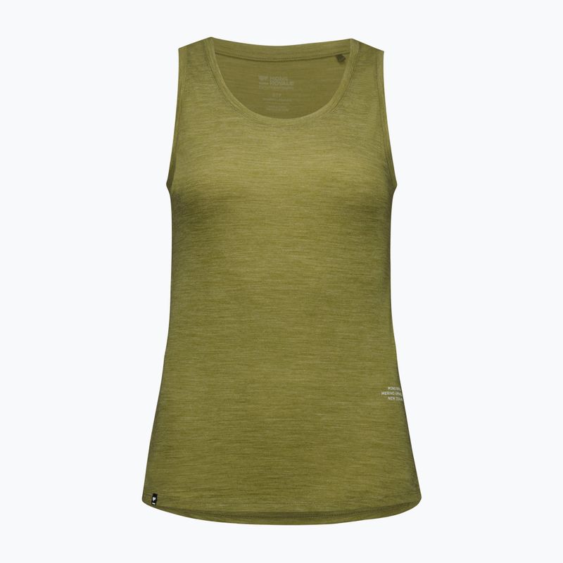 Maglietta termica donna Mons Royale Zephyr Tencel Tank fern 3