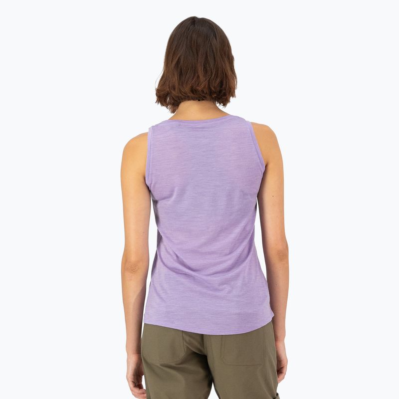 Canotta termica attiva da donna Mons Royale Zephyr Tencel Tank lupin 2