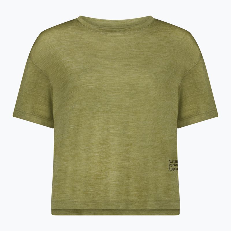 Maglietta termica da donna Mons Royale Zephyr Tencel Boxy fern 3