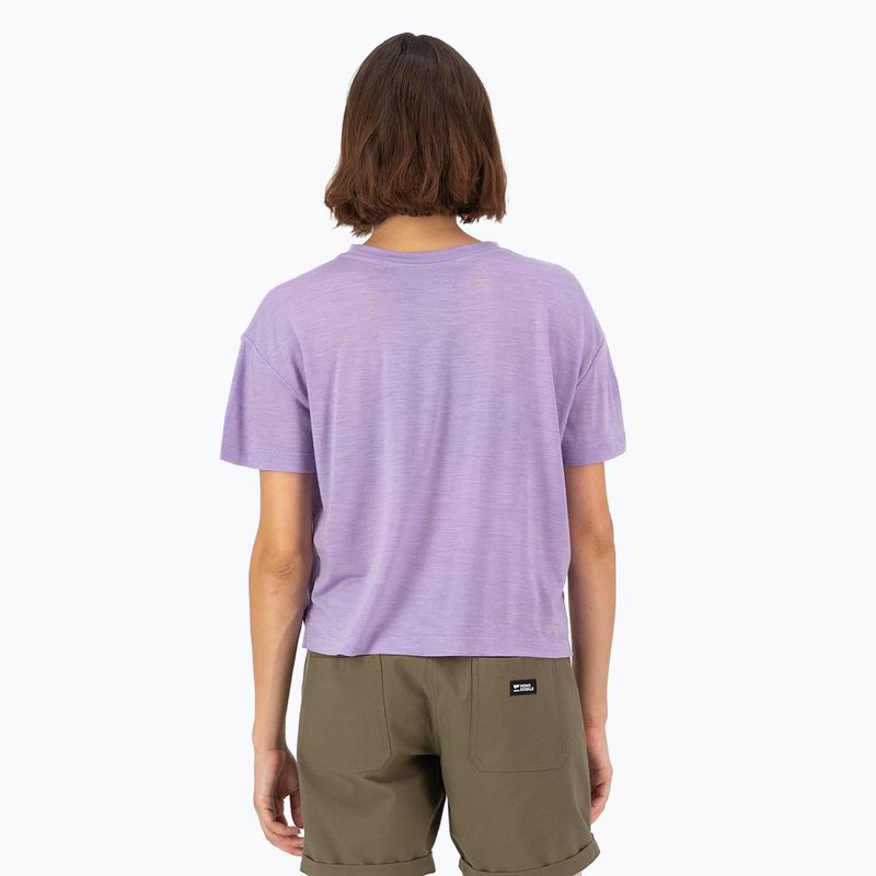T-shirt termica da donna Mons Royale Zephyr Tencel Boxy lupin 2
