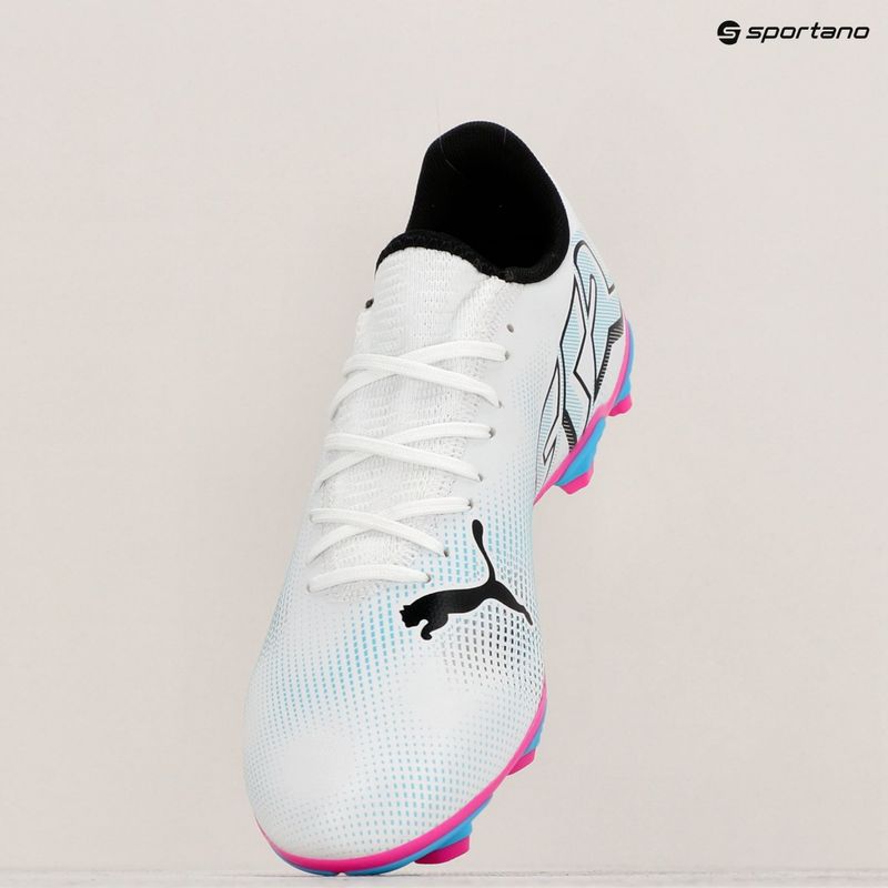 PUMA Future 7 Play FG/AG scarpe da calcio puma bianco/puma nero/rosa 17