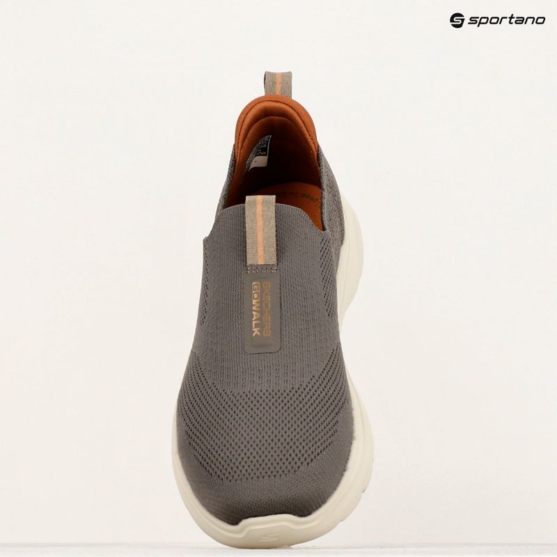 Scarpe SKECHERS Go Walk 6 taupe da uomo 9