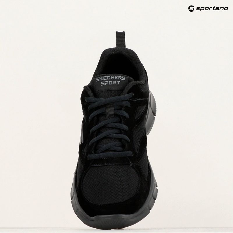 SKECHERS scarpe da uomo Equalizer nero 9