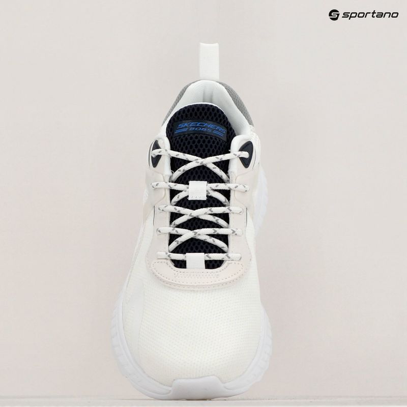 Scarpe da uomo SKECHERS Bobs Squad Chaos Elevated Drift bianco/bianco/nero 9